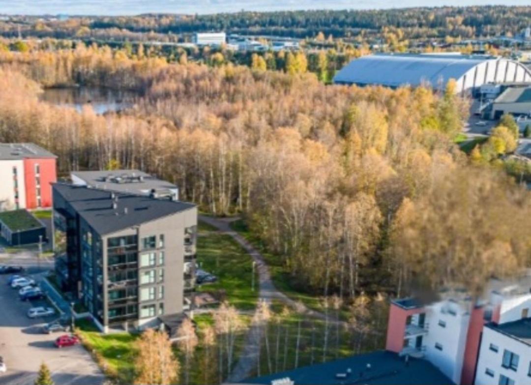 Modern Apartment Near Tampereen Messukeskus, With Own Private And Free Parking Екстериор снимка